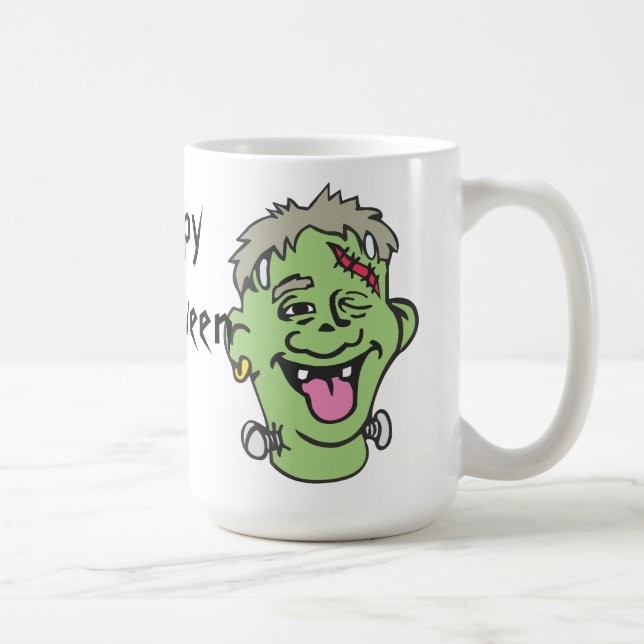 Taza De Café Halloween Zombie (Derecha)