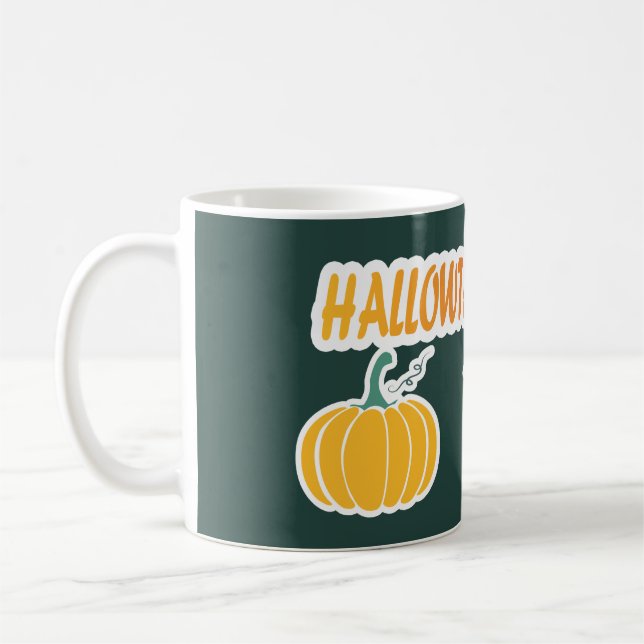 TAZA DE CAFÉ HALLOWTHANKSMAS TODOS  (Izquierda)