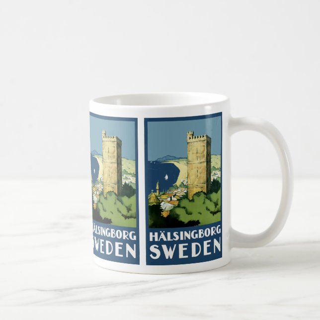 Taza De Café Halsingborg ~ Suecia (Derecha)