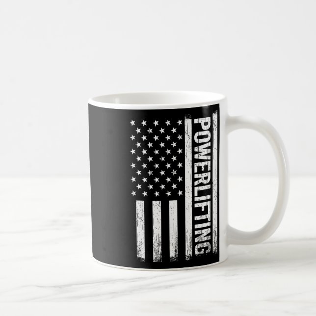 Taza De Café Halterofilia De Levantamiento De Poderosos Para Gy (Derecha)