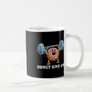 Taza De Café Halterofilia - Gimnasio Funny Fitness Workout Donu