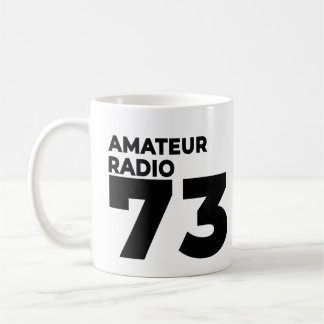 Taza De Café Ham Radio Operator 73 - Amateur Radio Mania