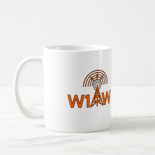 Taza De Café Ham Radio W1AW Café Mug (Izquierda)
