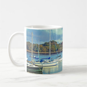 Taza De Café Hamble Le Rice Waters Edge Hampshire Photo
