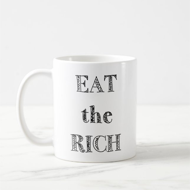 Taza De Café hambriento (Izquierda)