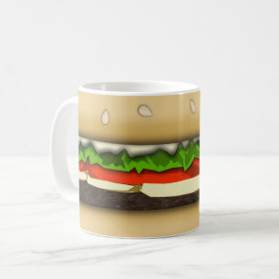 Taza De Café Hamburger