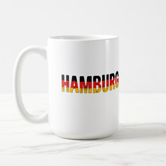 Taza De Café Hamburgo Alemania (Izquierda)