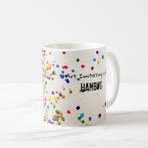 Taza De Café HAMbWG - Café Mug - Globos de colores