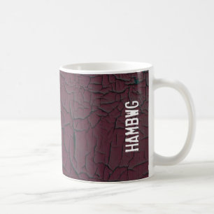 Taza De Café HAMbWG - Café Mug - Pintura de crujido de cerezo