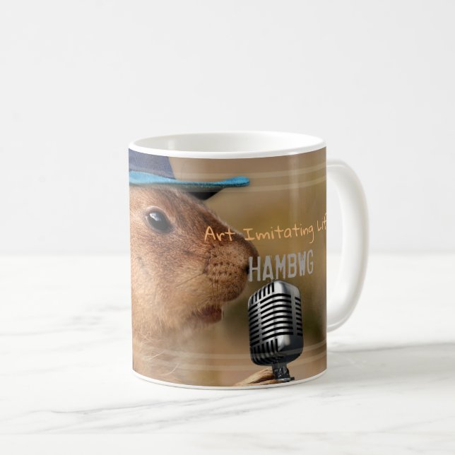 Taza De Café HAMbWG - Coffee Mug - Rock Star (Anverso derecho)
