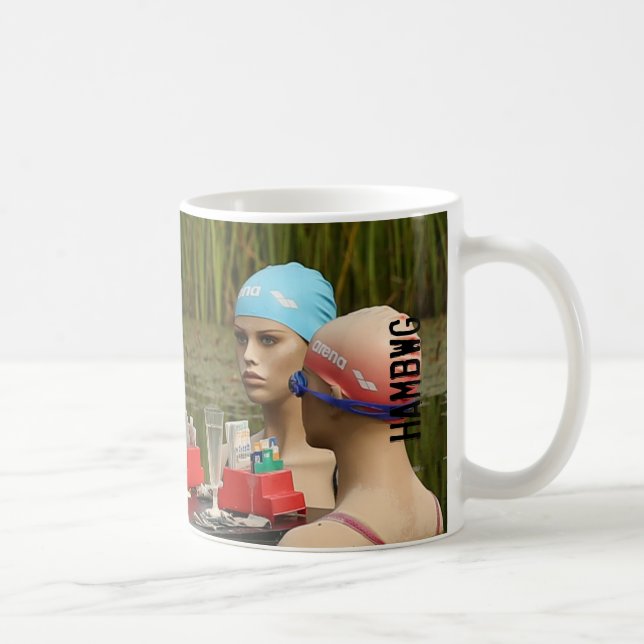 Taza De Café HAMbWG - Mannequin Swimmers Coffee Mug (Derecha)