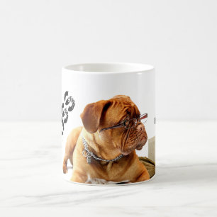 Taza De Café HAMbyWG - BOSS Coffee Mug - Bulldog con gafas