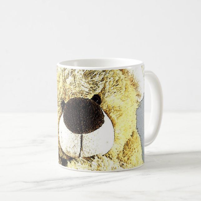 Taza De Café HAMbyWG - Café Mug - Oso de peluche (Anverso derecho)