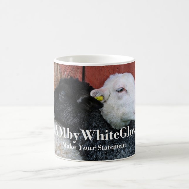 Taza De Café HAMbyWG - Café Mug - Oveja blanca negra (Centro)