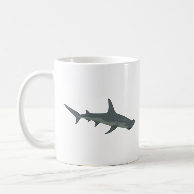 Taza De Café Hammerhead Shark (Izquierda)