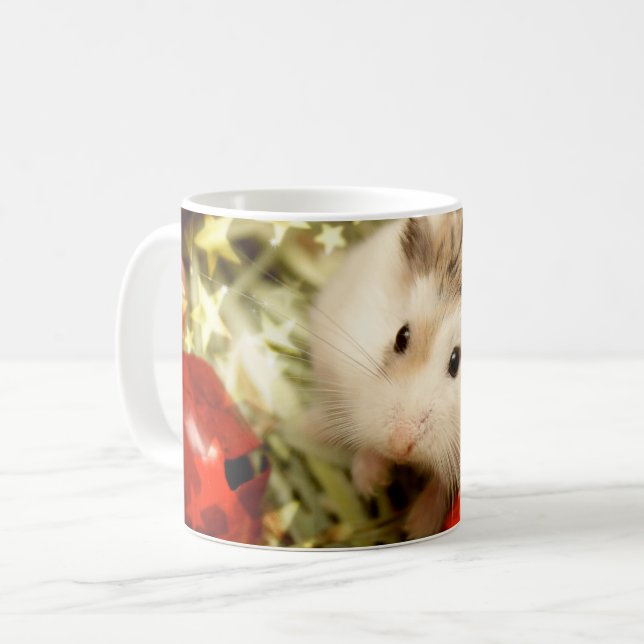 Taza De Café Hammyville - Hamster Holiday (Anverso izquierdo)
