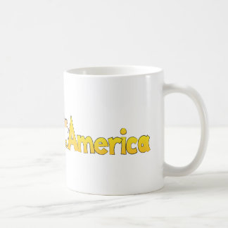 Taza De Café Hámster a través de América