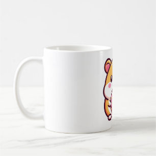 Taza De Café Hámster con donut