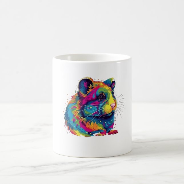 Taza De Café hamster cute  (Centro)