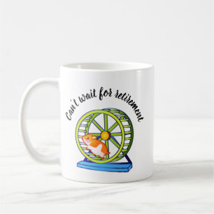 Taza De Café Hámster de Jubilación Deseable