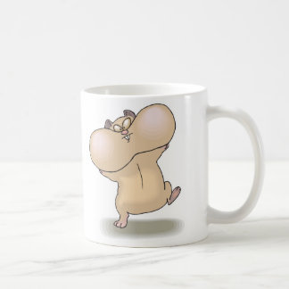 Taza De Café hámster de las mejillas chubby graciosas