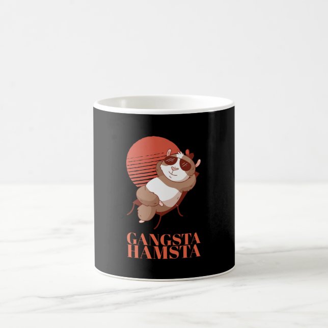Taza De Café Hámster - Gangsta Hamsta (Centro)