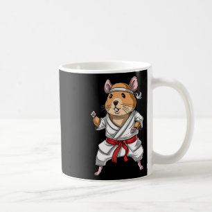 Taza De Café Hamster Karate Ninja Jiu-jitsu Judo Taekwondo Mart