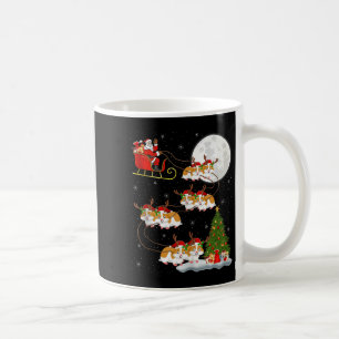 Taza De Café Hamster Santa Trineo Volador Divertido Mágico Navi