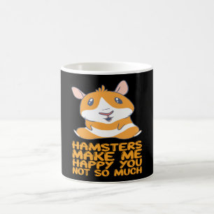 Taza De Café Hamsters - Hamsters Make Me Happy