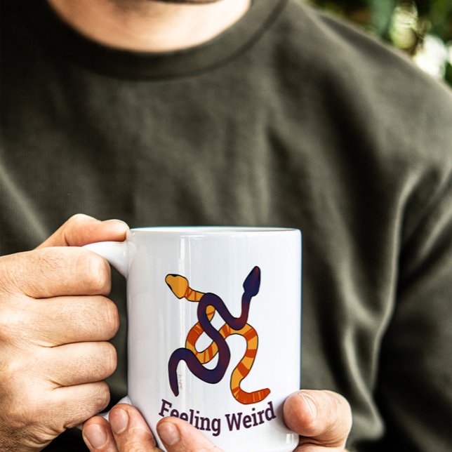 Taza De Café Hand drawn multicoloured funny snakes design (Subido por el creador)