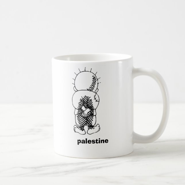 Taza De Café handalah, Palestina (Derecha)