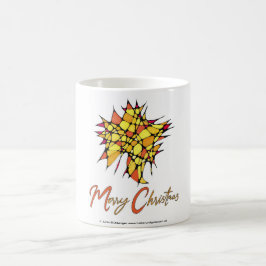 Taza De Café Handmade Christmas Cup with Star Graphic