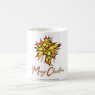 Taza De Café Handmade Christmas Cup with Star Graphic