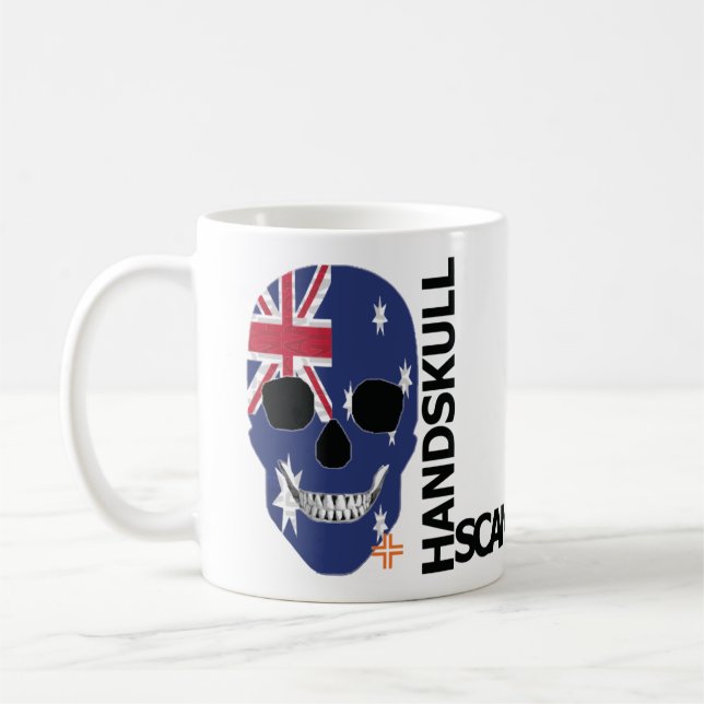 Taza De Café HANDSKULL Australia Classic Mug O4 (Izquierda)