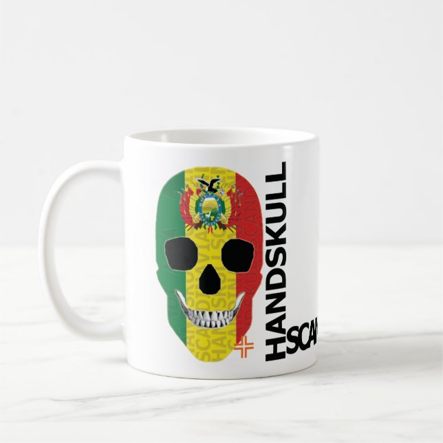 Taza De Café HANDSKULL Bolivia Classic Mug O4 (Izquierda)