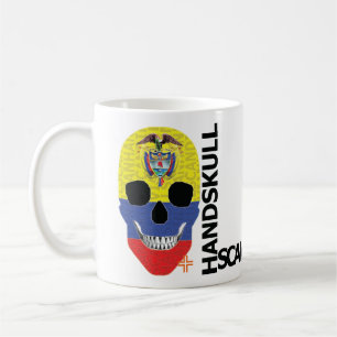 Taza De Café HANDSKULL Colombia Classic Mug O4