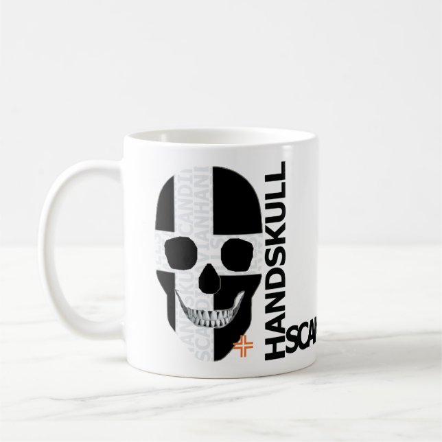 Taza De Café HANDSKULL Cornwall Classic Mug O4 (Izquierda)