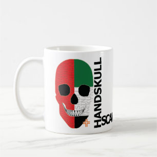 Taza De Café HANDSKULL Emiratos Árabes Unidos Classic Mug O4