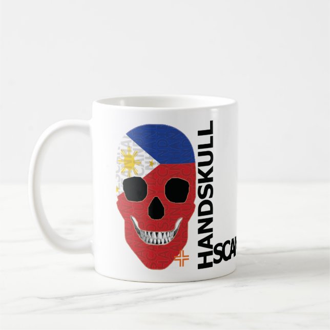 Taza De Café HANDSKULL Filipinas Classic Mug O4 (Izquierda)