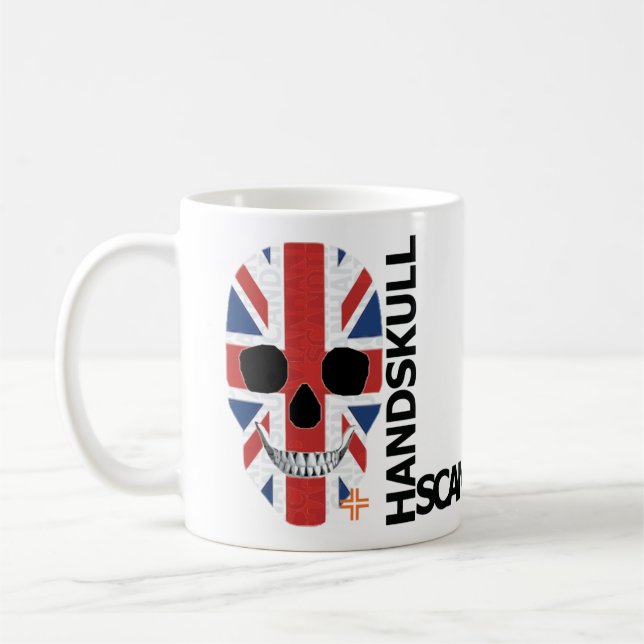 Taza De Café HANDSKULL Gran Bretaña Classic Mug O4 (Izquierda)