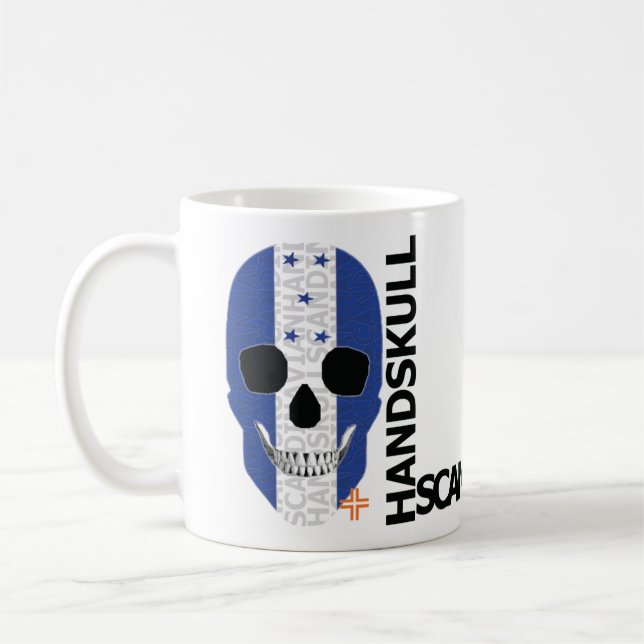 Taza De Café HANDSKULL Honduras Classic Mug O4 (Izquierda)