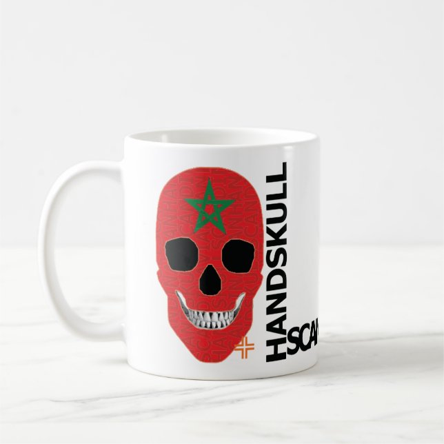 Taza De Café HANDSKULL Marruecos Classic Mug O4 (Izquierda)