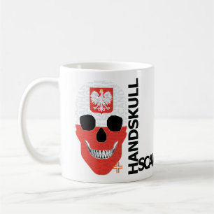 Taza De Café HANDSKULL Polonia Classic Mug O4