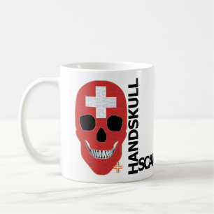 Taza De Café HANDSKULL Suiza Classic Mug O4
