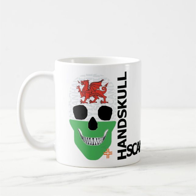 Taza De Café HANDSKULL Wales Classic Mug O4 (Izquierda)