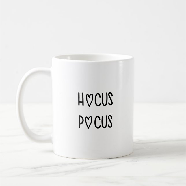 Taza De Café Handwritten hocus pocus (Izquierda)
