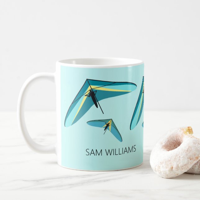 Taza De Café Hang Gliding (Con donut)