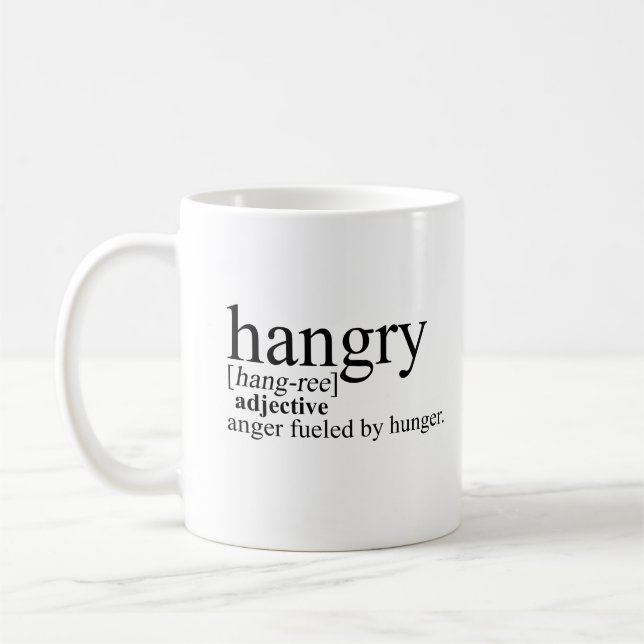 Taza De Café Hangry (Izquierda)