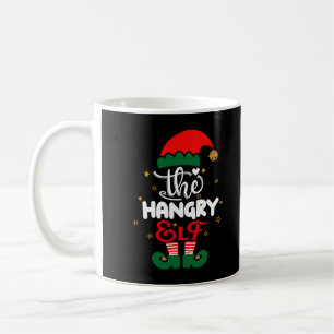 Taza De Café Hangry Elf Matching Family Group Christmas Party P