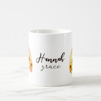 Taza De Café Hanna Hebrew Significa Grace Rainbow Sunflower Boh